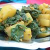 Recette indienne aloo palak