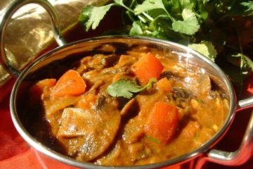 Recette curry champignons