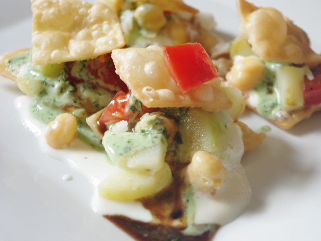 Recette indienne chaat