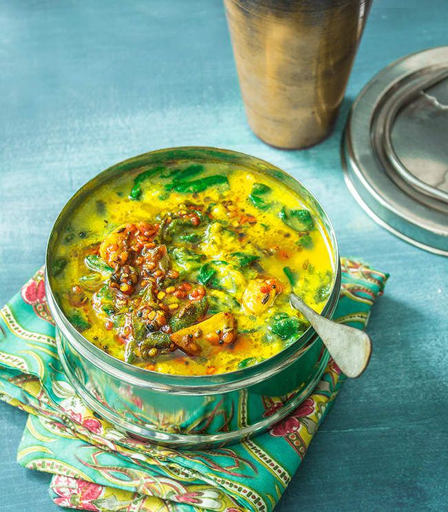 Recette indienne dal palak