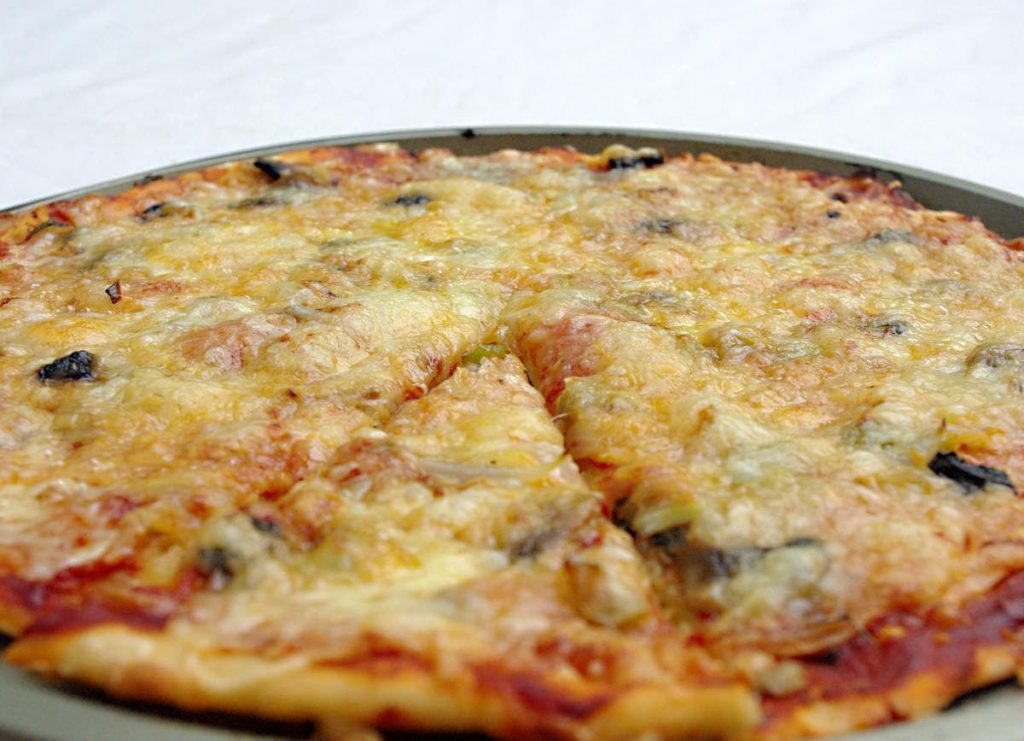 Recette pizza vegetarienne