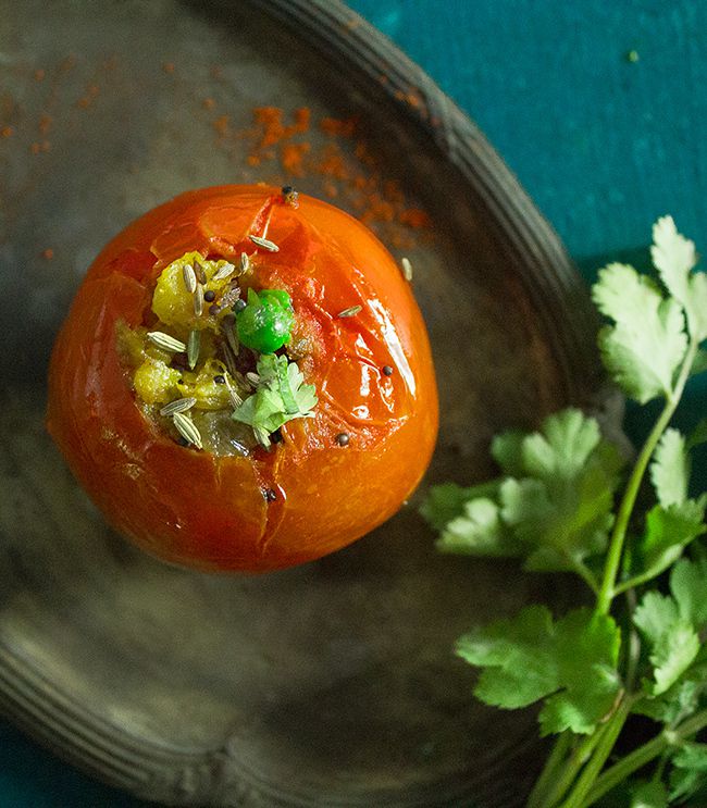 Tomates farcies indiennes