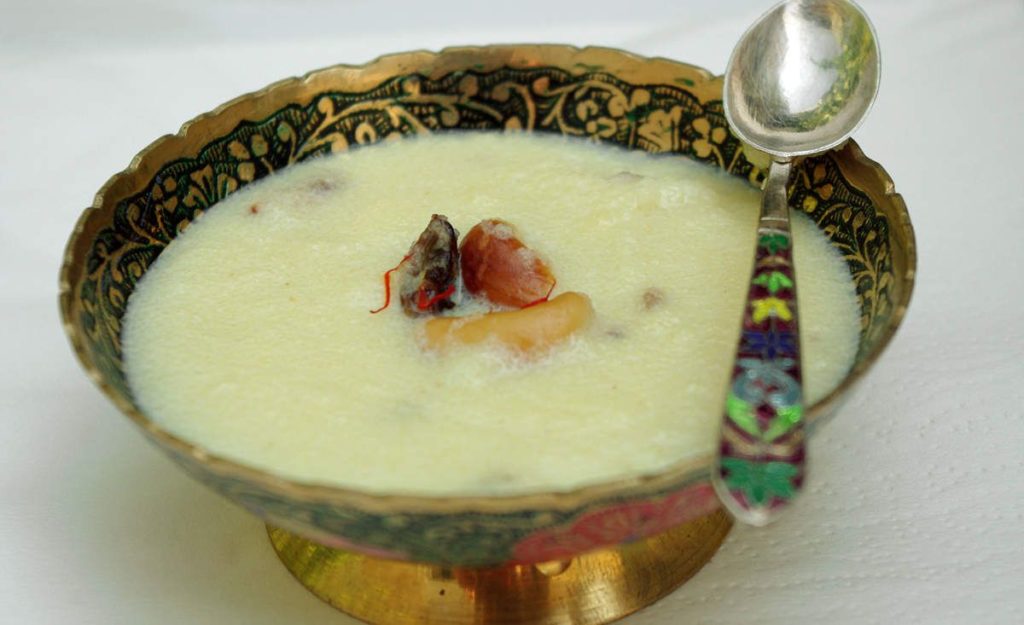 Recette kheer semoule