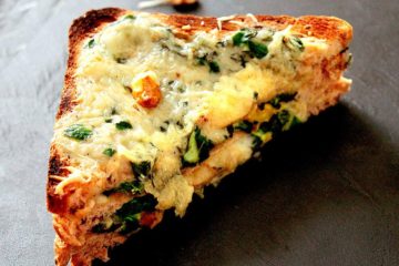 Croque monsieur vegetarien