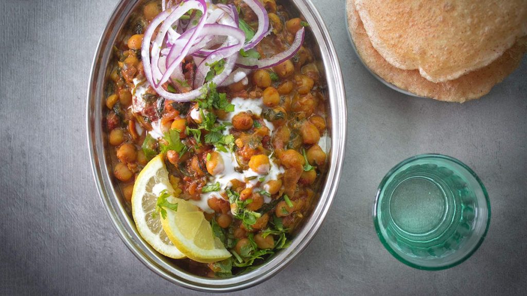 Recette palak chana