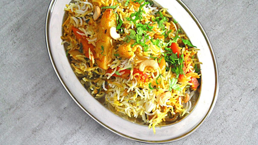 Recette biryani vegetarien