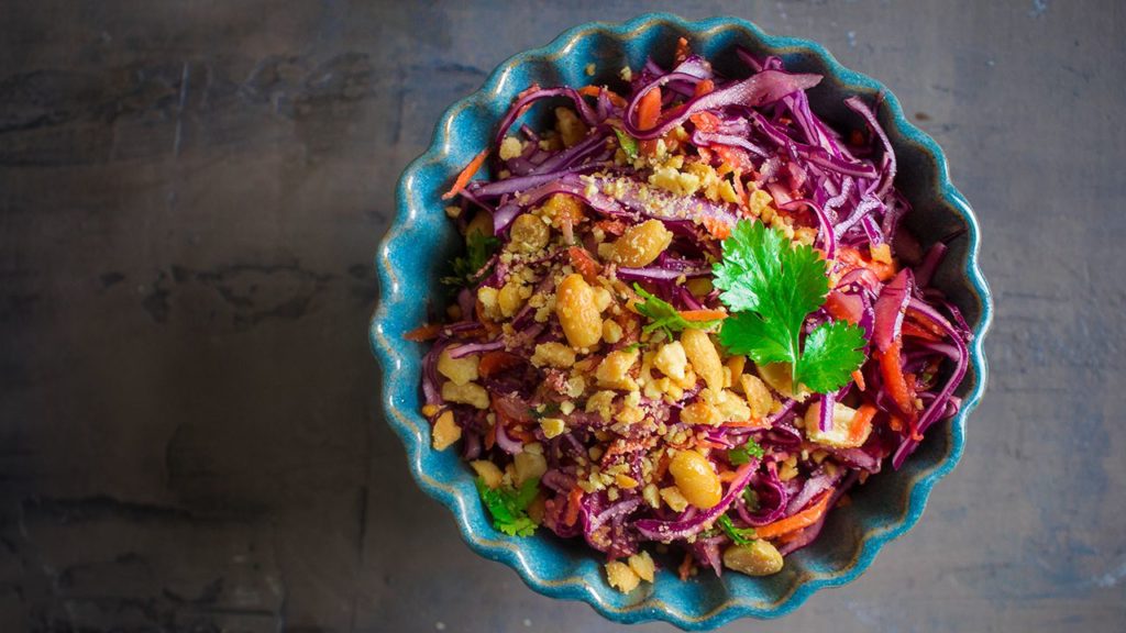 Salade chou rouge