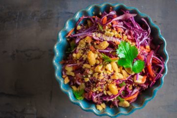 Salade chou rouge