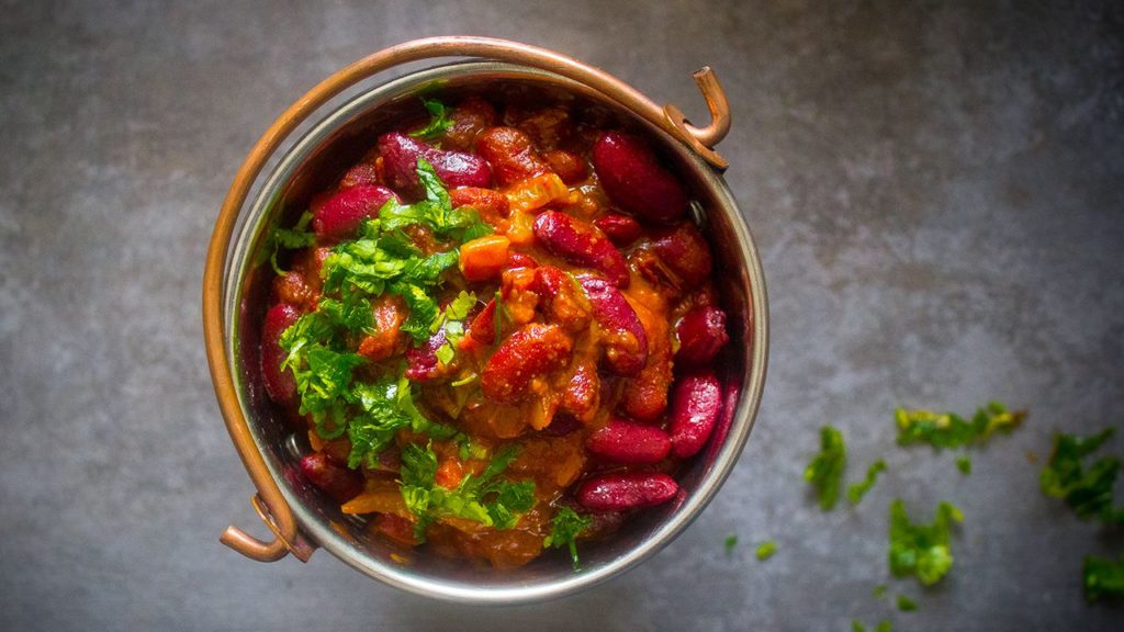 Curry de haricots rouges