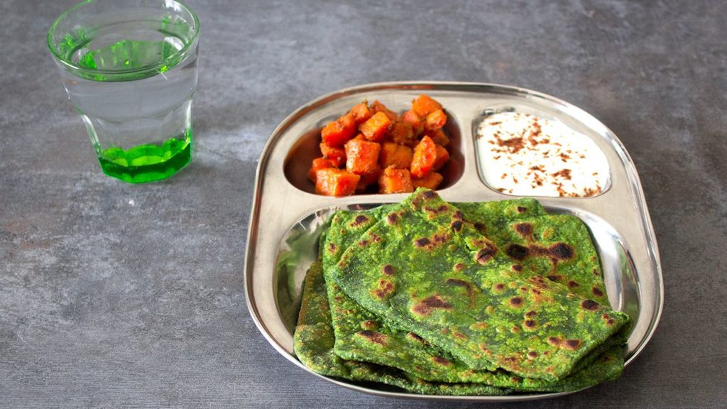 Recette palak parantha