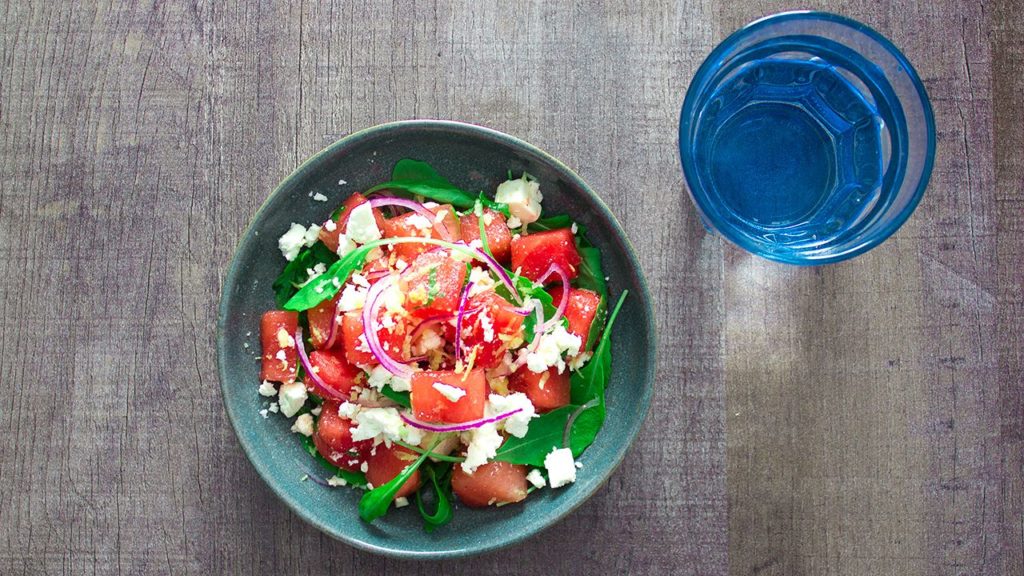 Salade pastèque