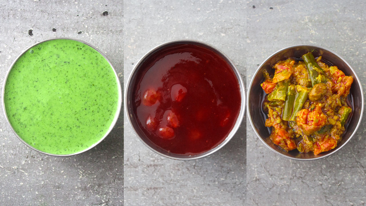 Les 3 fameuses sauces indiennes en vidéo Pankaj blog