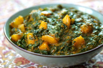 Recette de Saag aloo