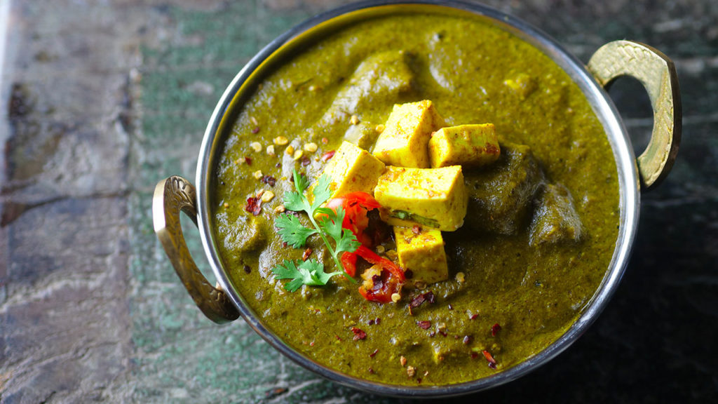 Recette Palak paneer