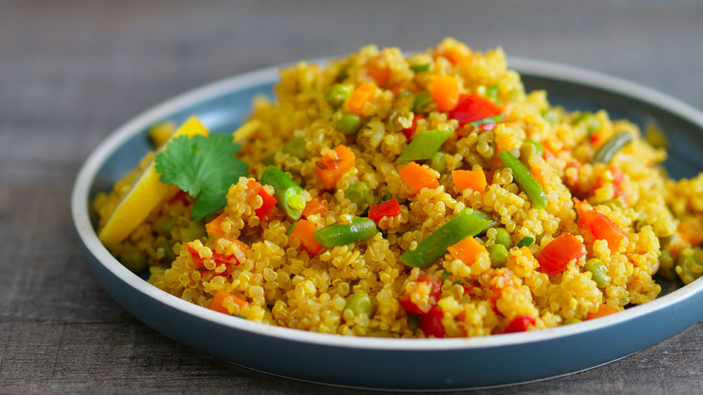 quinoa aux légumes